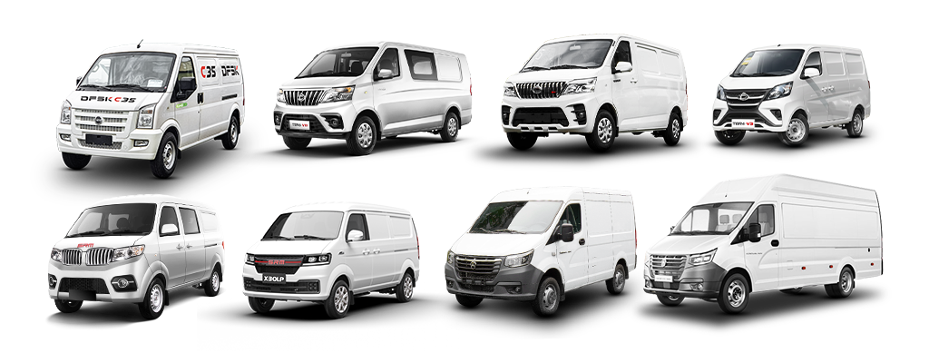Top xe van bán chạy nhất tại Siêu thị xe tải van