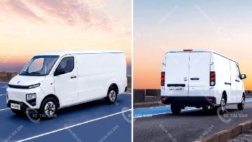Ngoại thất của xe van điện Farizon V6E 2 chỗ chuẩn khí động học