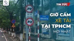 Khung giờ cấm xe tải TPHCM