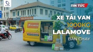 top xe van 1000kg lalamove chạy dịch vụ