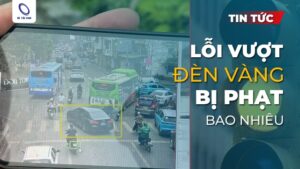 Lỗi vượt đèn vàng phạt bao nhiêu tiền theo Nghị định 168?