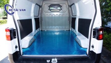 Thùng hàng 2m23 với tải trọng 810kg linh hoạt chở hàng
