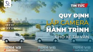 Giải đáp quy định lắp camera hành trình cho xe tải van đúng nhất